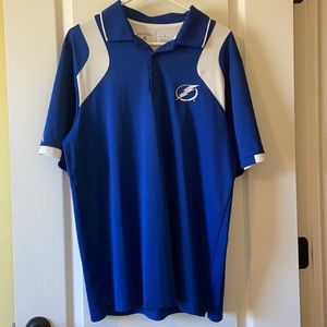 Men’s L Antigua Tampa Bay Lightning Polo